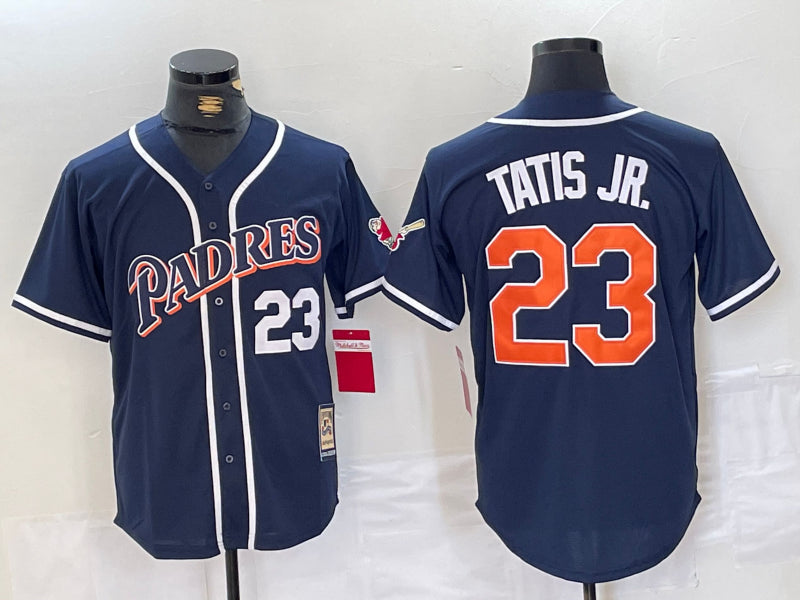 Men's San Diego Padres Fernando Tatis Jr. #23 Navy Jersey