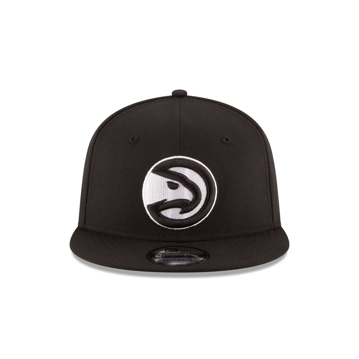 Atlanta Hawks Basic Black & White 9FIFTY Snapback Hat