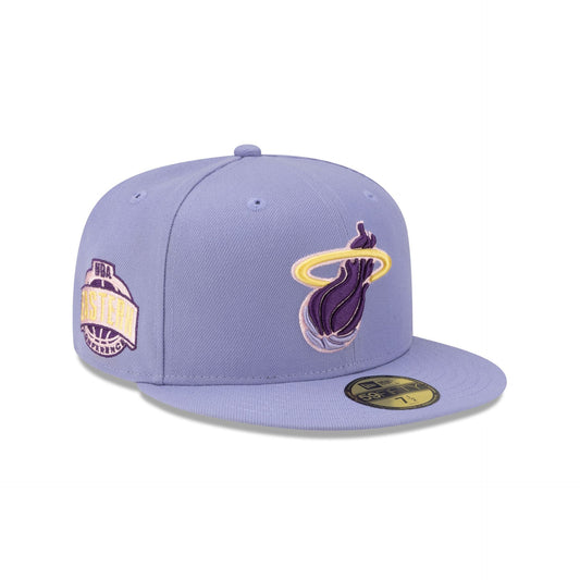 Miami Heat Lavender Pack 59FIFTY Fitted Hat