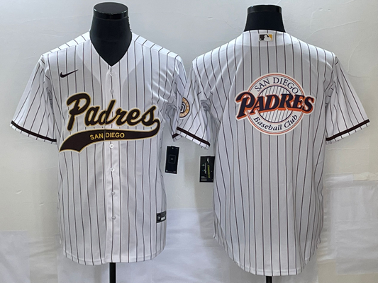 Men's San Diego Padres White Jersey Joint Edition