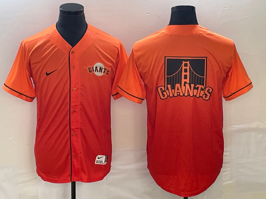 Men's San Francisco Giants Orange Alternate Jersey