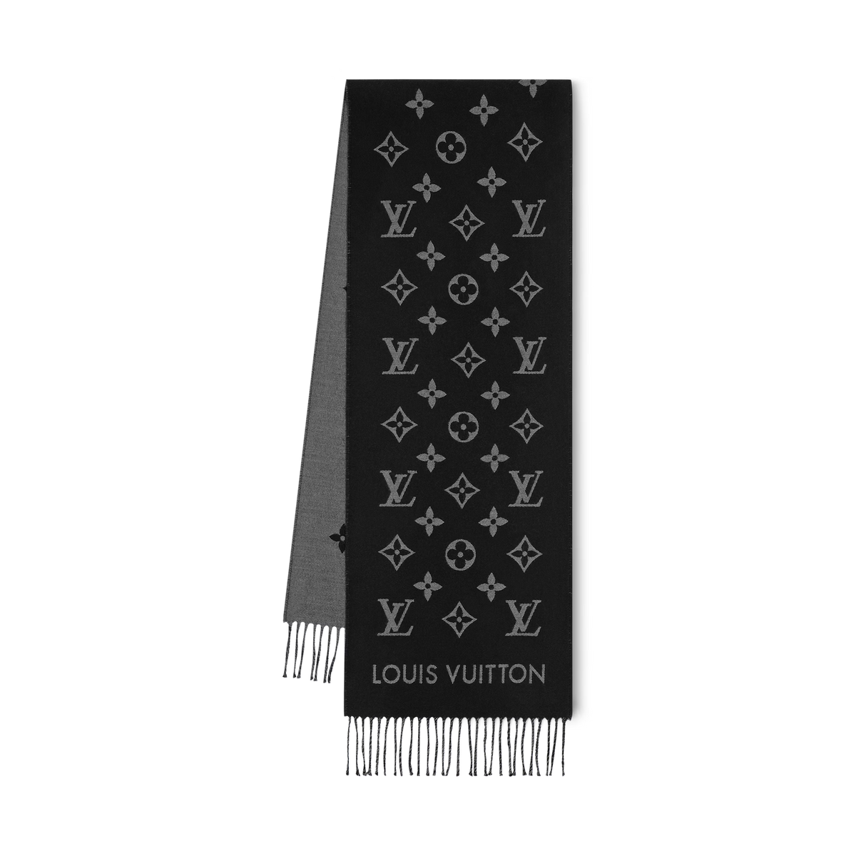 LV Scarf (All About Monogram - Black)